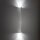 Applique murale 2 flammes GU10 R35 60 cm de haut Up Down Blanc Métal Moderne