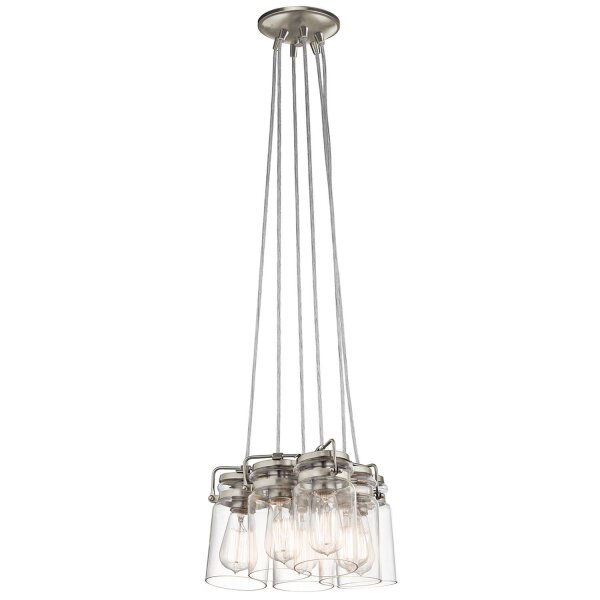 Lampe à suspendre table à manger verre métal design industriel ARCO