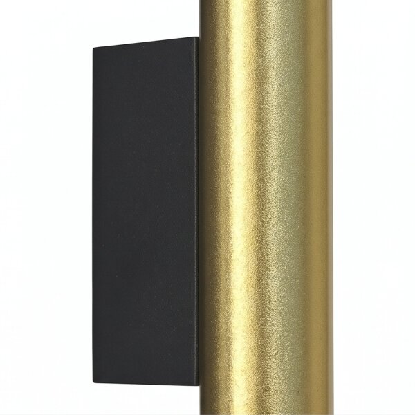 Applique murale 2 flammes Up Down GU10 R35 laiton