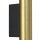 Applique murale 2 flammes Up Down GU10 R35 laiton