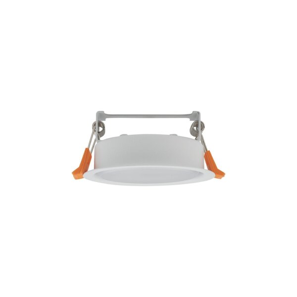 Plafonnier encastré rond Ø 9,5 cm blanc pour GX53 petit