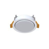 Plafonnier encastré rond Ø 9,5 cm blanc...