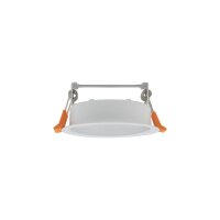 Plafonnier encastré rond Ø 9,5 cm blanc...