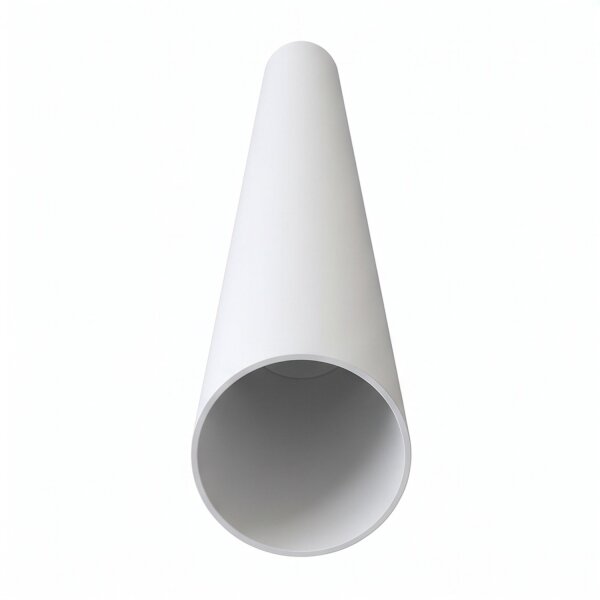 Plafonnier Blanc GU10 R35 H : 110 cm de haut Ø 4 cm Moderne