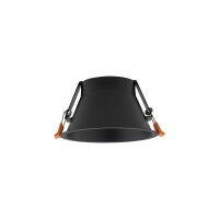Spot encastré noir GX53 métal Ø 14,5...