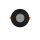 Spot encastré noir GX53 métal Ø 14,5 cm plafond intérieur