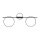 Plafonnier LED noir 100 cm de long 4000 K 1200 lm