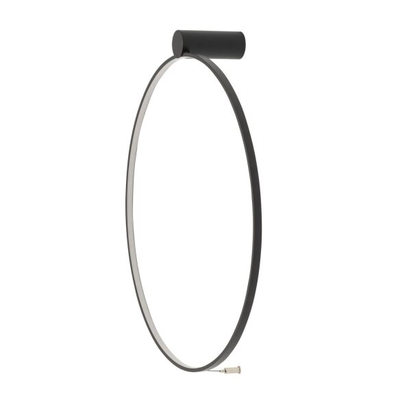 Applique murale LED Noir 4000 K 700 lm Ø 60 cm Moderne