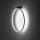 Applique murale LED Noir 4000 K 700 lm Ø 60 cm Moderne
