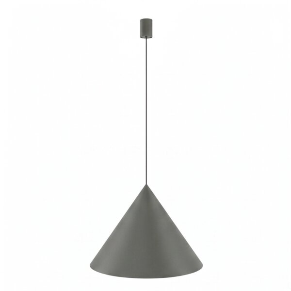Lampe à suspendre Gris GU10 Ø 50 cm Métal Rétro réglable