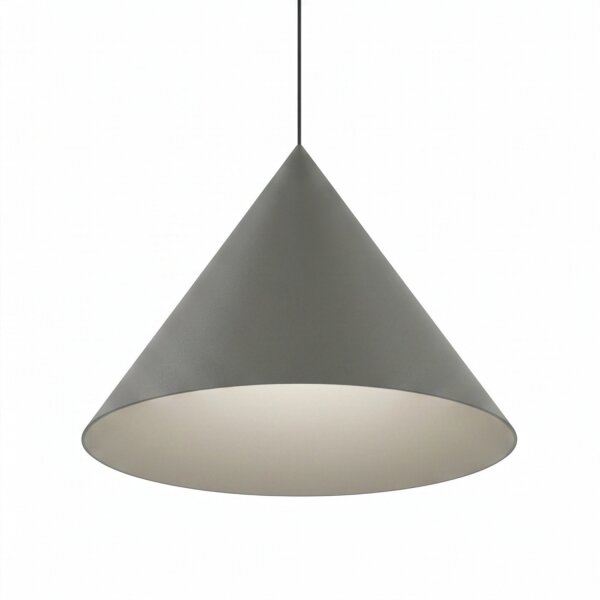 Lampe à suspendre Gris GU10 Ø 50 cm Métal Rétro réglable