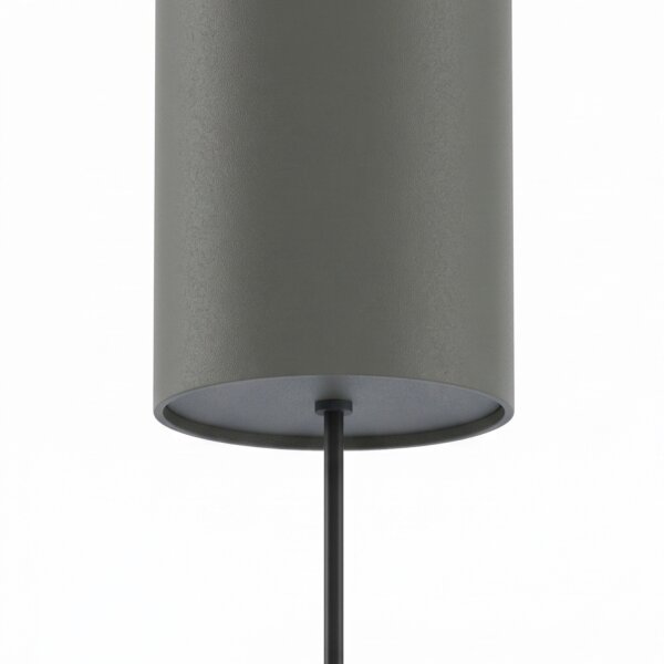 Lampe à suspendre Gris GU10 Ø 50 cm Métal Rétro réglable