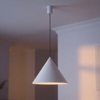 Lampe &agrave; suspendre gris clair GU10 &Oslash; 50 cm...