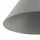 Lampe à suspendre gris clair GU10 Ø 50 cm métal rétro design