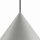 Lampe à suspendre gris clair GU10 Ø 50 cm métal rétro design