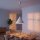 Lampe à suspendre gris clair GU10 Ø 50 cm métal rétro design