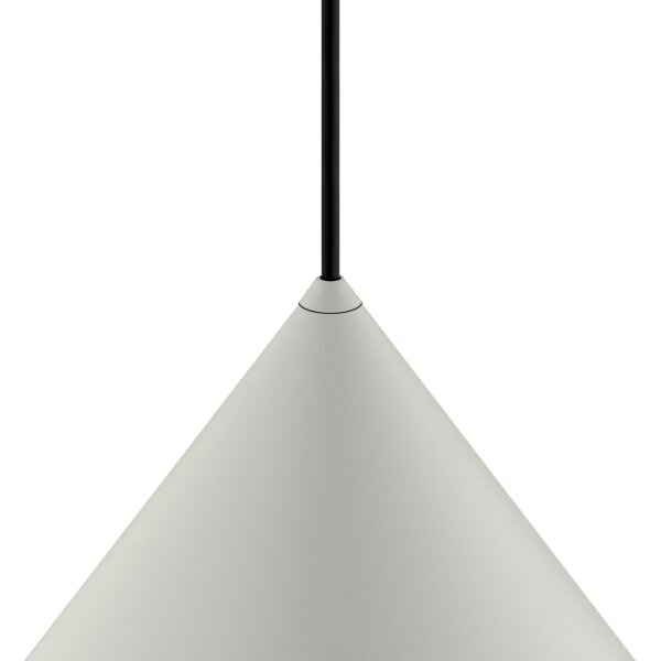 Lampe à suspendre GU10 gris clair réglable en hauteur Ø 35 cm