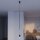 Suspension LED étroite Ø 5,5 cm Noir 4000 K 700 lm Métal
