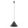 Suspension métal Ø 35 cm Gris Retro GU10 Abat-jour conique