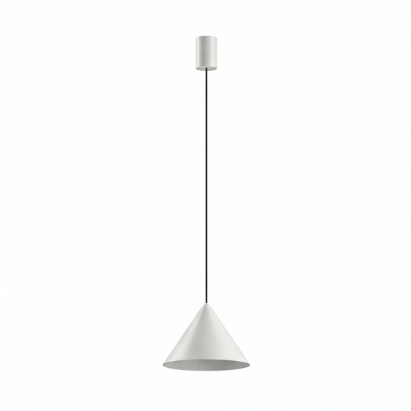Suspension métal Ø 20,5 cm gris clair GU10 orientable