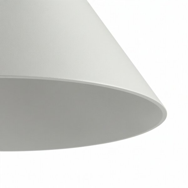 Suspension métal Ø 20,5 cm gris clair GU10 orientable