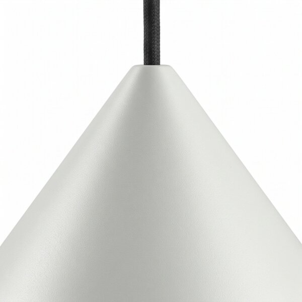 Suspension métal Ø 20,5 cm gris clair GU10 orientable