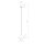 Suspension métal Ø 20,5 cm gris clair GU10 orientable