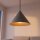 Suspension Gris GU10 Ø 20,5 cm Métal Rétro orientable
