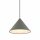 Suspension Gris GU10 Ø 20,5 cm Métal Rétro orientable