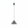 Suspension Gris GU10 Ø 20,5 cm Métal Rétro orientable