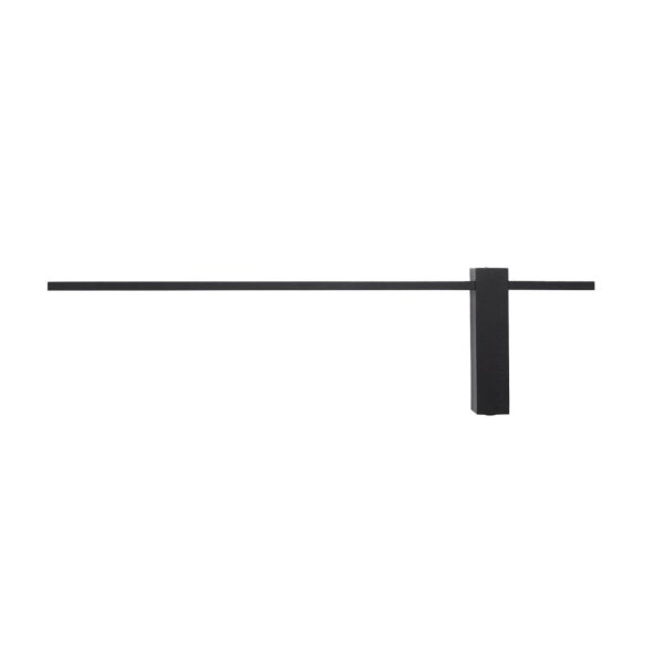 Applique LED noire 4000 K 80 cm de long indirecte