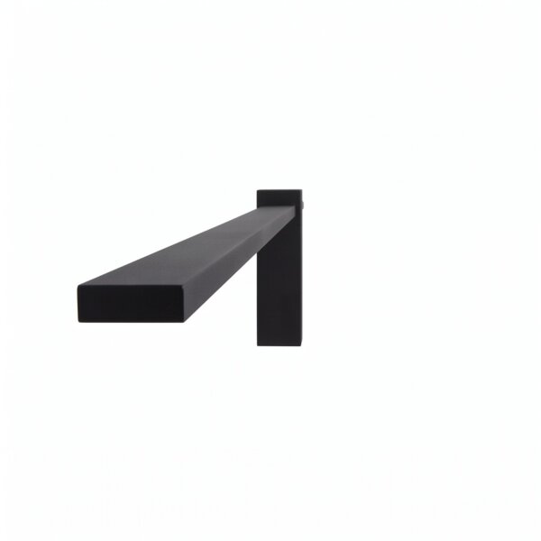 Applique LED noire 4000 K 80 cm de long indirecte