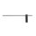 Applique LED noire 4000 K 80 cm de long indirecte