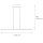 Lampe LED à suspendre noire 4000 K 120 cm de long réglable en hauteur