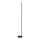 Applique murale LED noire 105 cm de haut Moderne 4000 K 550 lm
