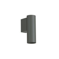 Applique Gris GU10 R35 M&eacute;tal Moderne H : 12 cm petite