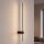 Applique LED noire 4000 K indirecte 80 cm de haut Métal