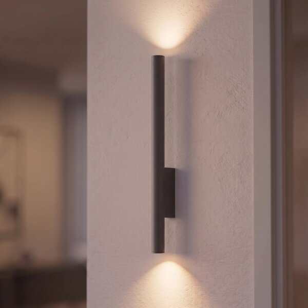 Applique Up Down GU10 R35 Gris Métal Moderne intérieur