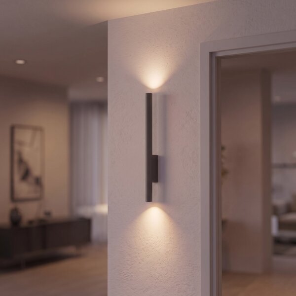 Applique Up Down GU10 R35 Gris Métal Moderne intérieur