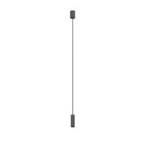 Suspension r&eacute;glable GU10 R35 &Oslash; 4 cm Gris...