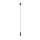 Suspension réglable GU10 R35 Ø 4 cm Gris Métal Moderne