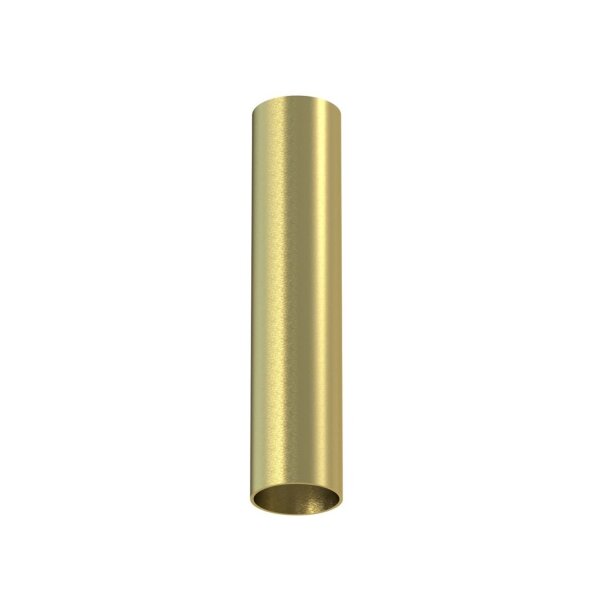 Plafonnier GU10 R35 Ø 4 cm H : 18,5 cm Laiton véritable Métal