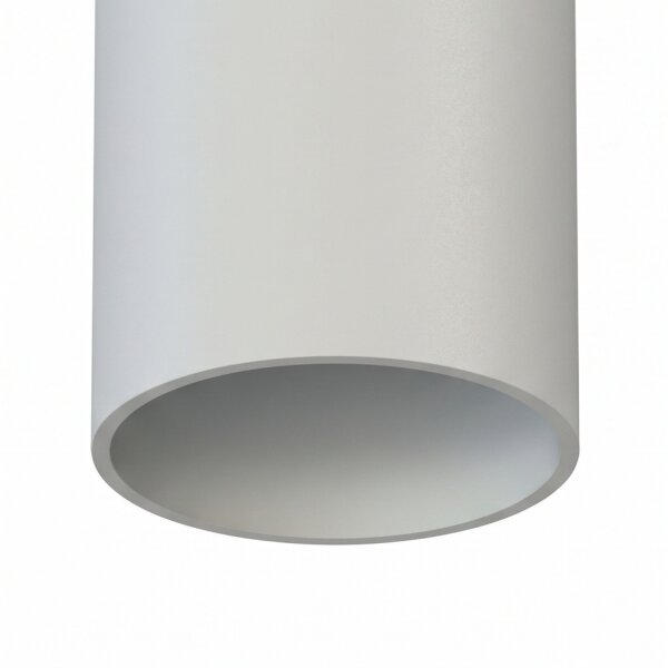 Plafonnier GU10 R35 Ø 4 cm Gris clair Métal Moderne ROJA