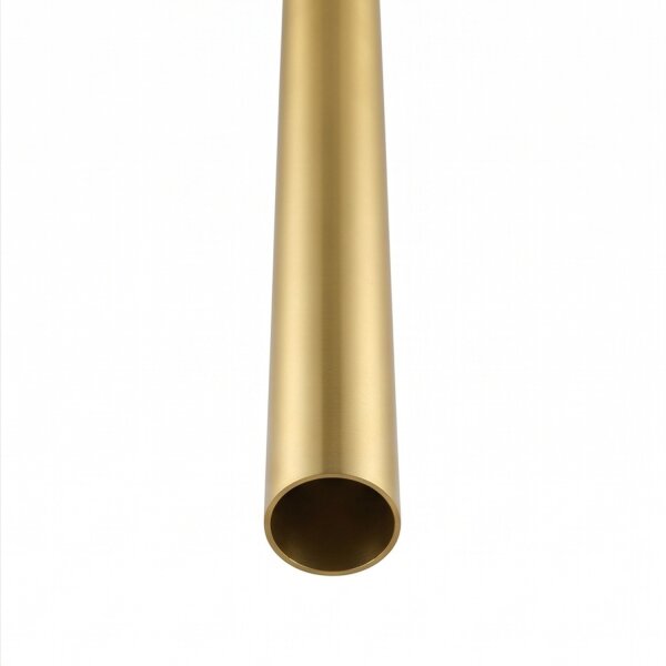 Spot de plafond GU10 R35 laiton H : 75 cm 4 cm étroit