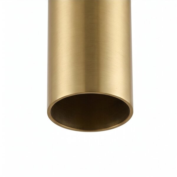 Spot de plafond GU10 R35 laiton H : 75 cm 4 cm étroit