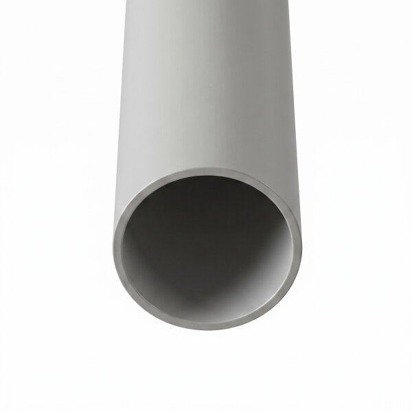 Plafonnier aluminium gris clair GU10 R35 Ø 4 cm H : 75 cm