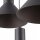 Suspension noir 3 flammes GU10 métal orientable