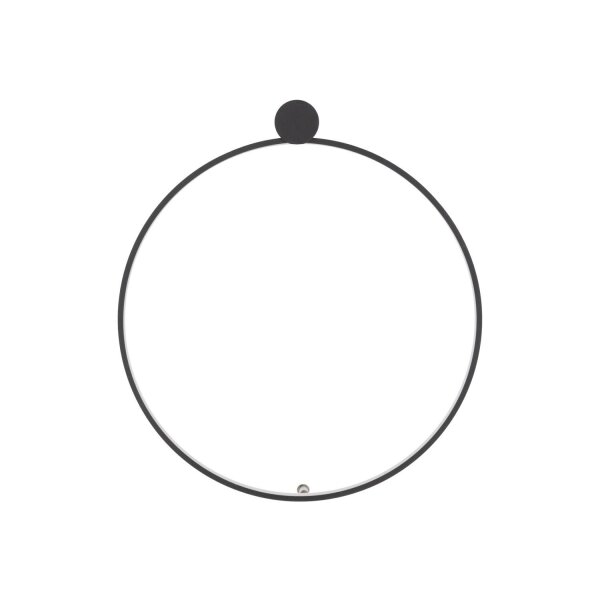 Applique décorative LED Noir 4000 K 600 lm Ø 45 cm Moderne