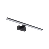Lampe à miroir LED noire IP44 4000 K 900 lm blanc...