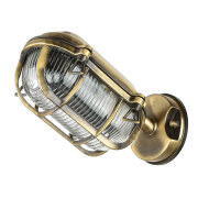 Lampe dextérieur maritime laiton verre...